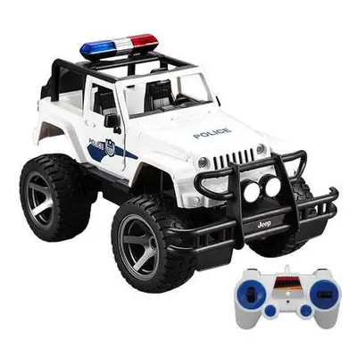 Remote-controlled car 1:12 Double Eagle (white) Jeep (Police) E550-003