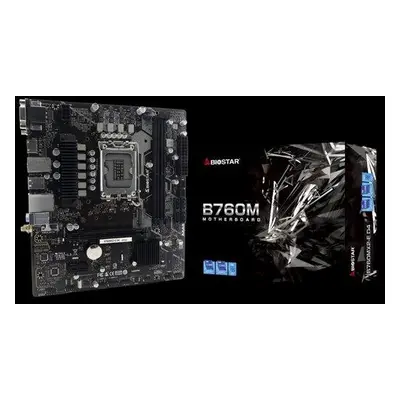 Biostar Mainboard,INTEL B760, Socket LGA1700, uATX, 2.5G LAN , B760MX2E D4