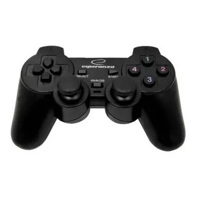 Drátový gamepad Esperanza EG102 černý