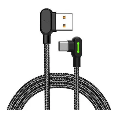 Kabel USB-C Mcdodo CA-5280 LED, 1,2 m (černý)