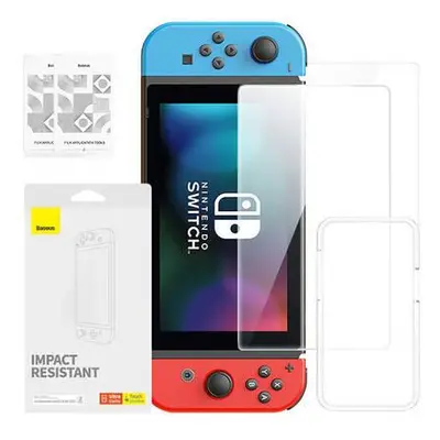 Tvrzené sklo Baseus Screen Protector pro Nintendo Switch OLED 2021