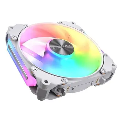 COUGAR ventilátor APOLAR 120 ARGB 120mm hydro dynamic bearings modular white, CF-APR12HW-RGB