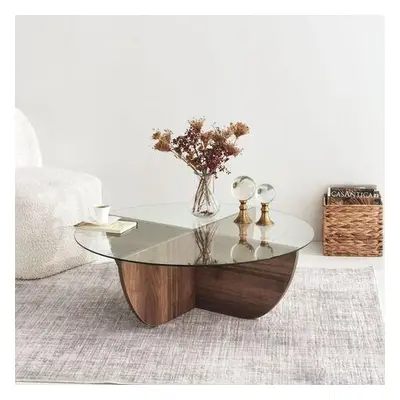 Hanah Home Coffee Table Lily - Walnut