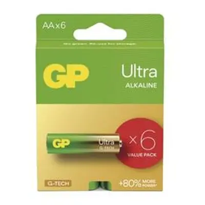 GP alkalická baterie ULTRA AAA (LR03) 4pack