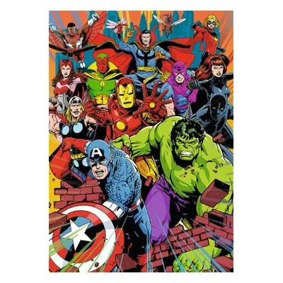 TREFL Puzzle Premium Plus Marvel: Hrdinové Marvelu 1000 dílků