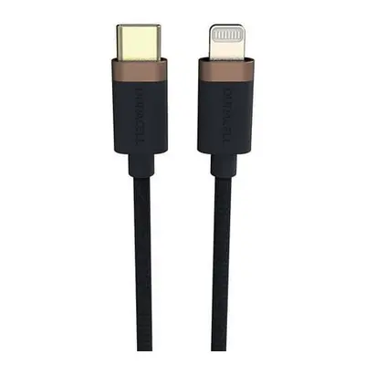 Duracell USB-C kabel pro Lightning 1m (černý)