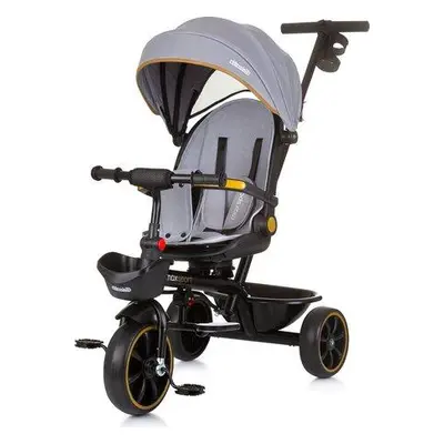 CHIPOLINO Tříkolka se stříškou Max Sport 2v1 Ash Grey