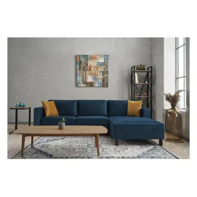 Atelier del Sofa Corner Sofa Kale Velvet Right - Oil Green