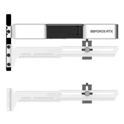 1stCOOL GPU Holder Metal White, držák VGA kovový bílý, UP-H02-W