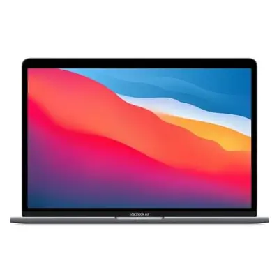 Apple MacBook Air 13'',M1 chip with 8-core CPU and 7-core GPU, 256GB,8GB RAM - Space Grey, MGN63