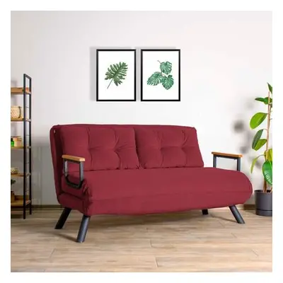 Atelier del Sofa 2-Seat Sofa-Bed Sando 2-Seater - Maroon