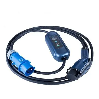 Akyga Kabel pro elektromobily CEE 3-pin Type1 LCD 32A 5m