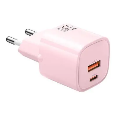 Nabíječka GaN 33W Mcdodo CH-0156 USB-C, USB-A (růžová)