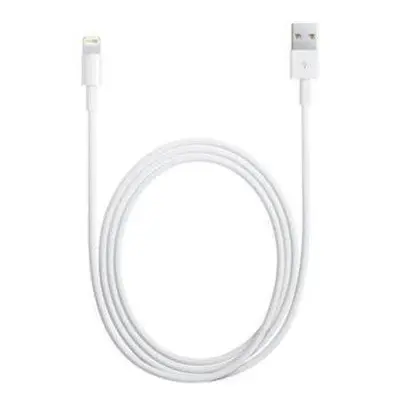 MD819 iPhone 5 Lightning Datový Kabel White 2m (Round Pack)