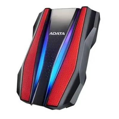 ADATA HD770G 2TB External 2.5" HDD červený RGB, AHD770G-2TU32G1-CRD