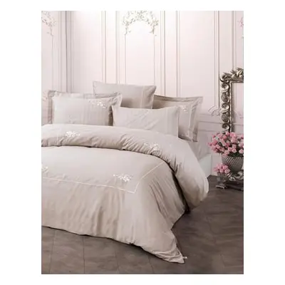 L'essentiel Maison Satin Double Quilt Cover Set Alameda - Lilac Lilac