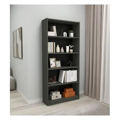 Hanah Home Bookshelf Manolya - Dark Grey