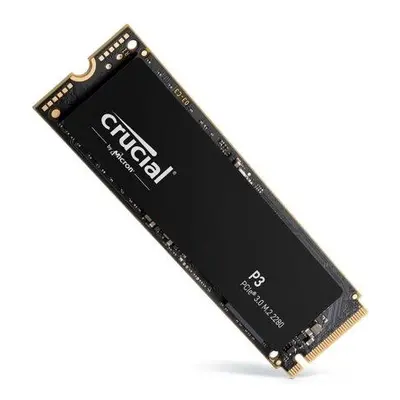 Crucial SSD 500GB P3 3D NAND PCIe 3.0 NVMe M.2 (č/z: 3500/1900MB/s) bulk, CT500P3SSD8T