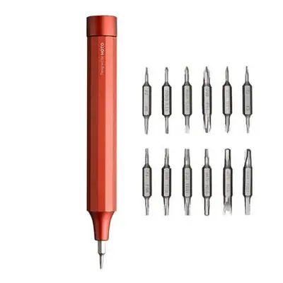 Precision Screwdriver HOTO QWLSD004, 24 in 1, Red (6974370800321)