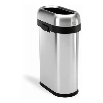 Simplehuman Odpadkový koš do komerčních prostor Slim 50 l, otevřený