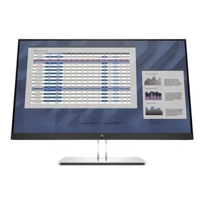 HP E27 G4 27"/ 1920x1080/ IPS/ 5ms/ 250 cd/m2/ VGA/ DP/ HDMI/ USB/ PIVOT/ VESA/ černo-stříbrný, 