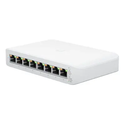 Ubiquiti UniFi Switch Lite 8 PoE - 8x Gbit RJ45, 4x PoE 802.3at (PoE budget 52W), USW-Lite-8-POE