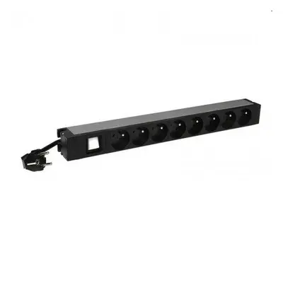 Legrand napájecí blok PDU do racku 9x 230V s vypínačem 1U