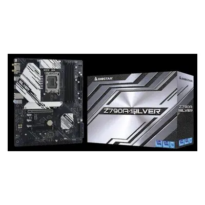 BIOSTAR MB Z790 Socket LGA1700, DDR5, HDMI, DP, 6x SATA III, M.2, ATX , Z790ASILVER