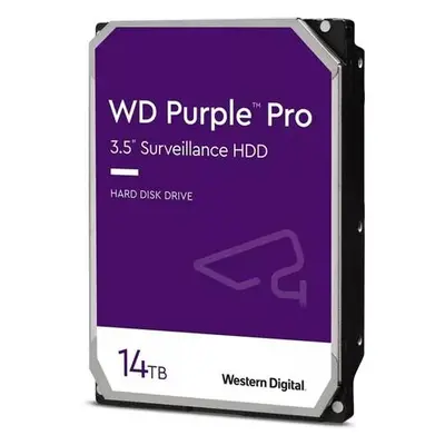 WD PURPLE PRO WD142PURP 14TB SATA/600 512MB cache, 255 MB/s, CMR