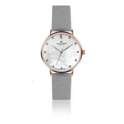 Frederic Graff Rose Dent Blanche Silver Mesh FBN-2518