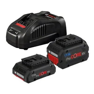 Bosch GBA ProCORE18V 5.5 Ah + ProCORE18V 4.0Ah Professional Akumulátor + nabíječka