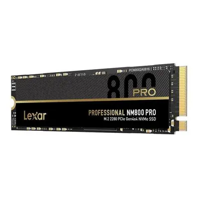 Lexar SSD NM800PRO PCle Gen4 M.2 NVMe - 512GB (čtení/zápis: 7450/3500MB/s), LNM800P512G-RNNNG