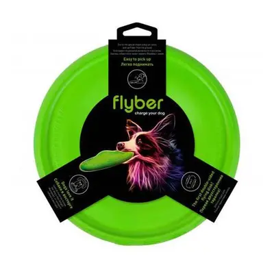 Oboustranný létající disk Flyber Waudog 22 cm, světle zelený