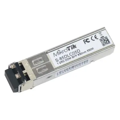 SFP modul Mikrotik S-85DLC05D MM, 550m, 1.25G, S-85DLC05D