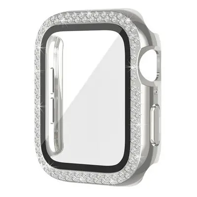 Worryfree Bling Bumper Case Apple Watch 41mm,Silve