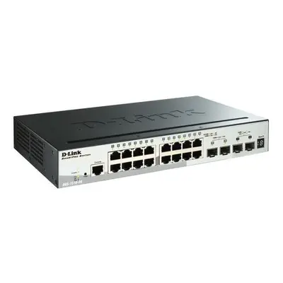 D-Link DGS-1510-20 Switch 16xGbit + 2xSFP + 2xSFP+, DGS-1510-20/E