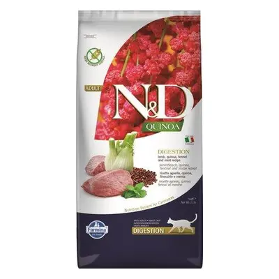 N&D QUINOA CAT Digestion Lamb & Fennel 5kg granule pro kočky