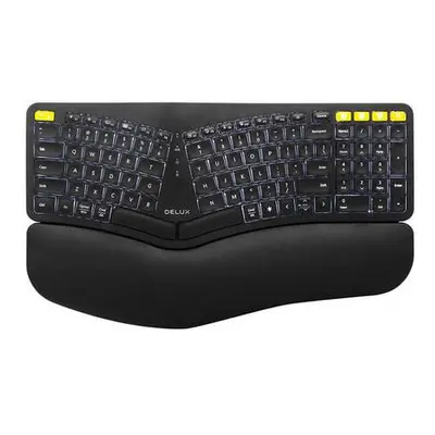 Ergonomická klávesnice Delux GM902PRO,