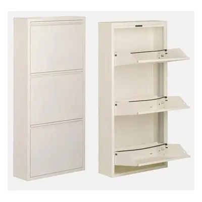 Hanah Home Shoe Cabinet GGMBAYK3001 White