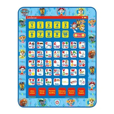 Dvojjazyčný výukový tablet Paw Patrol Lexibook