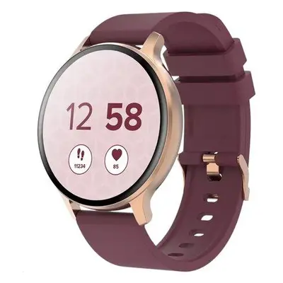 CANYON smart hodinky Badian SW-68 RUBY, 1,28" TFT displej, multi-sport, IP68, BT 5.0, Android/iO