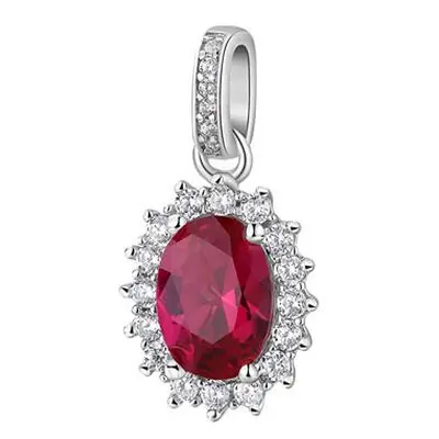 Brosway Elegantní stříbrný přívěsek Fancy Passion Ruby FPR13