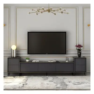 Hanah Home TV Unit Imaj - Anthracite