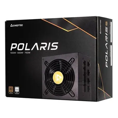 CHIEFTEC zdroj Polaris Series, PPS-750FC, 750W, ATX-12V V.2.4, PS2, 12cm fan, Active PFC, Modula