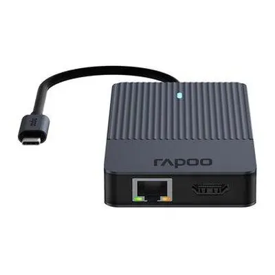 Rapoo UCM-2005 10-in-1 USB-C Multiport Adapter, 6940056114136