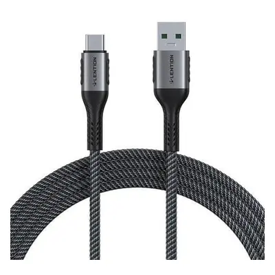 Kabel USB-A na USB-C Lention 6A, 1 m (černý)