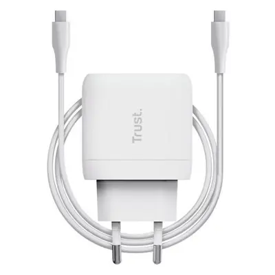 Trust Maxo 45W USB-C nabíjecí adaptér + 2m USB-C kabel, bílý