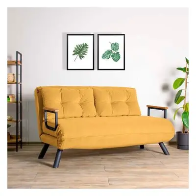 Atelier del Sofa 2-Seat Sofa-Bed Sando 2-Seater - Mustard