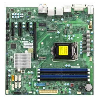 SUPERMICRO MB 1xLGA1151 (i7), Q170,DDR4,6xSATA3,PCIe 3.0 (1 x16, 2 x4, 1 x1),1x M.2,HDMI,DP,DVI,