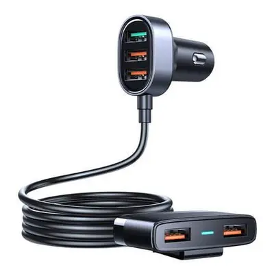 Nabíječka do auta Joyroom JR-CL03 Pro 45W 5-Port USB (černá)